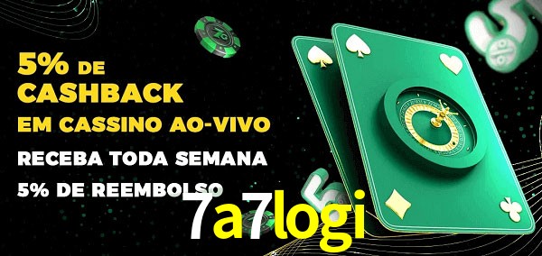 Promoções do cassino ao Vivo 7a7logi